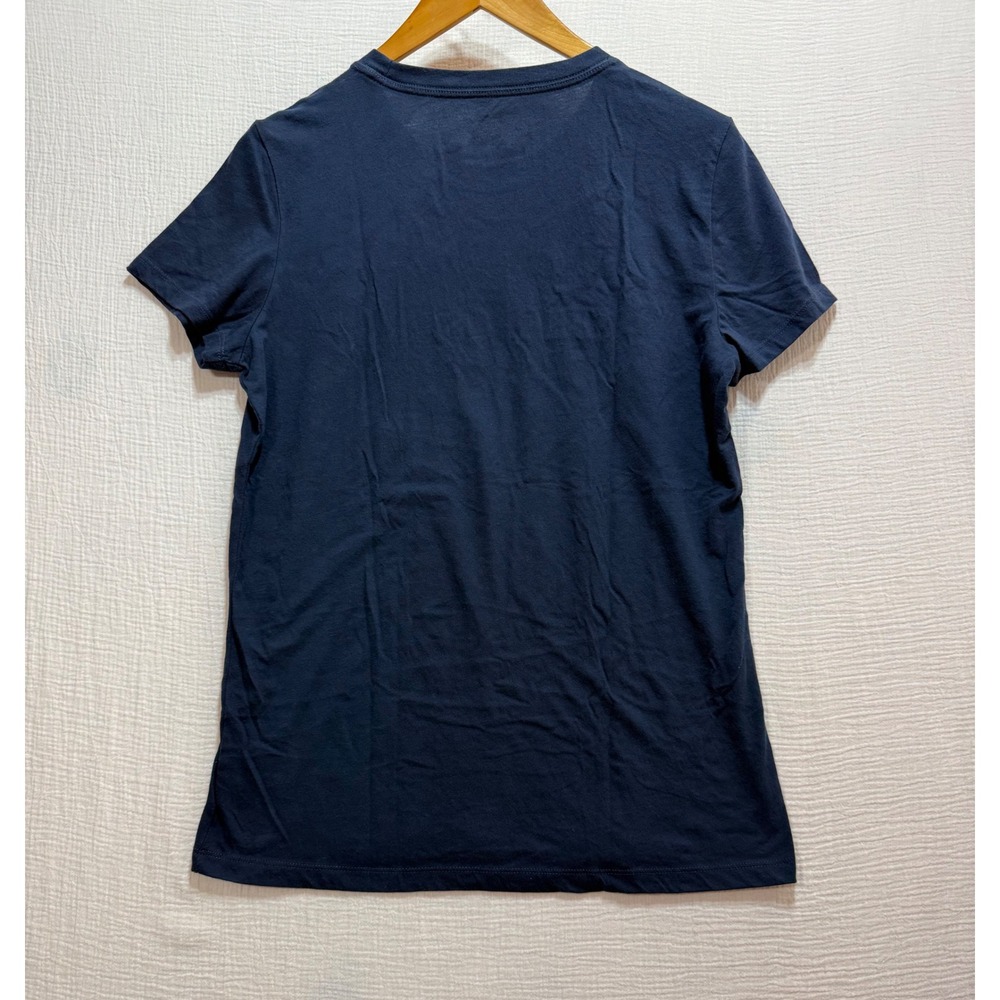 Aeropostale‎ Classic Crew T-Shirt Womens XL Navy Blue Butterfly NYC Graphic Y2K - Picture 2 of 7